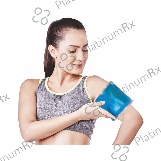 Vissco Icecool Gel Pack, Re-Freezable for Shoulder & Back Pain Relief Universal