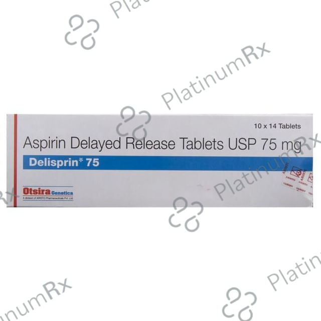 Delisprin 75mg Tablet 14s