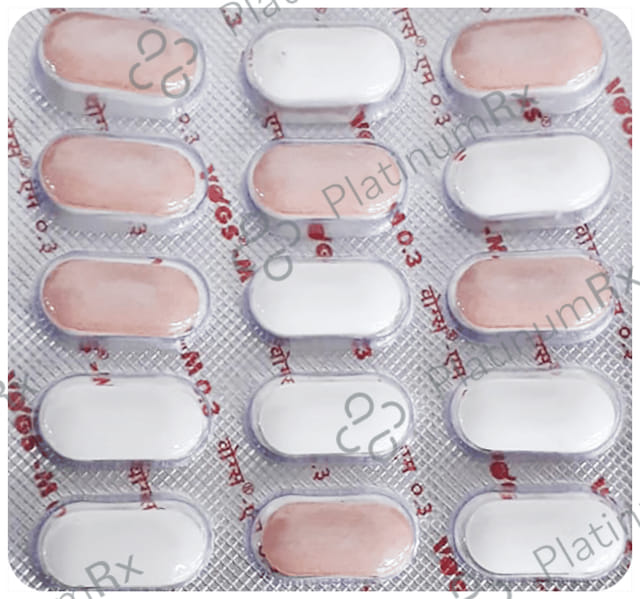 Vogs M 0.3/500mg Tablet SR 15s