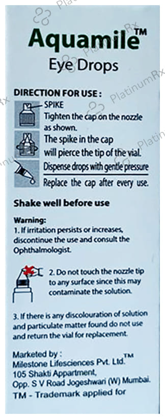 Aquamile Eye Drop 10ml