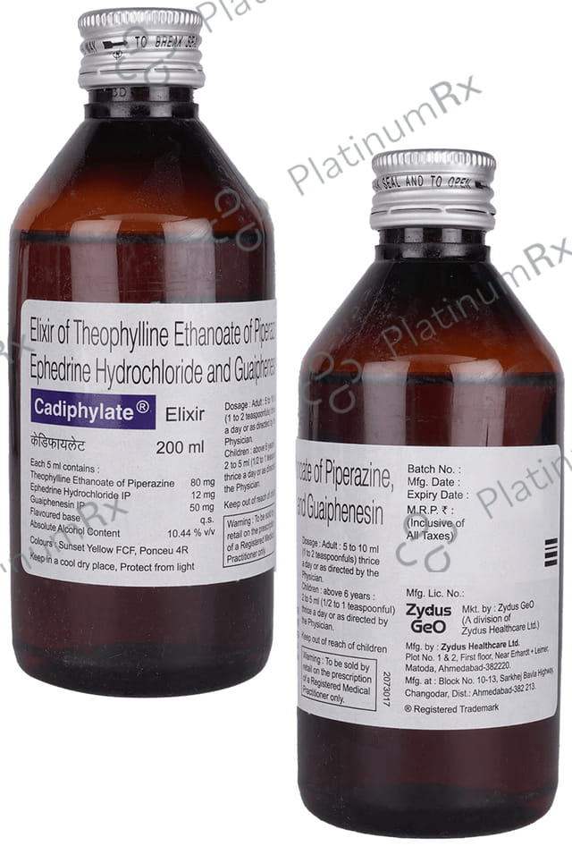 Cadiphylate Elixir 200ml