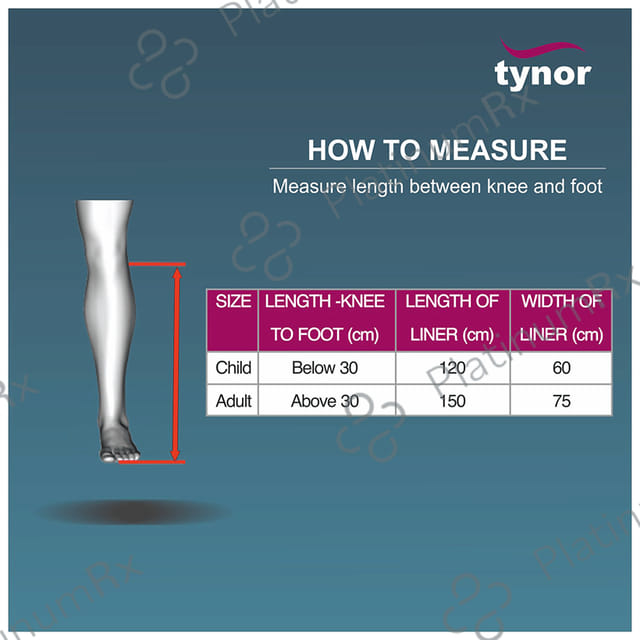 Tynor G01 Skin Traction Set (Puf Liner) Adult 1s