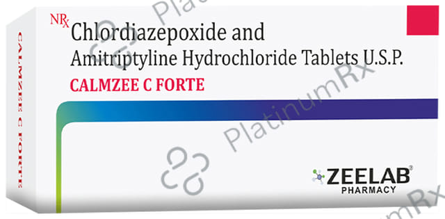 Calmzee C Forte 25/10mg Tablet 10s
