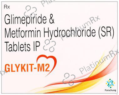 Glykit M 2/500mg Tablet SR 15s