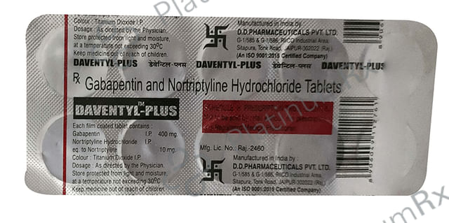 Daventyl-Plus 400mg/10mg Tablet