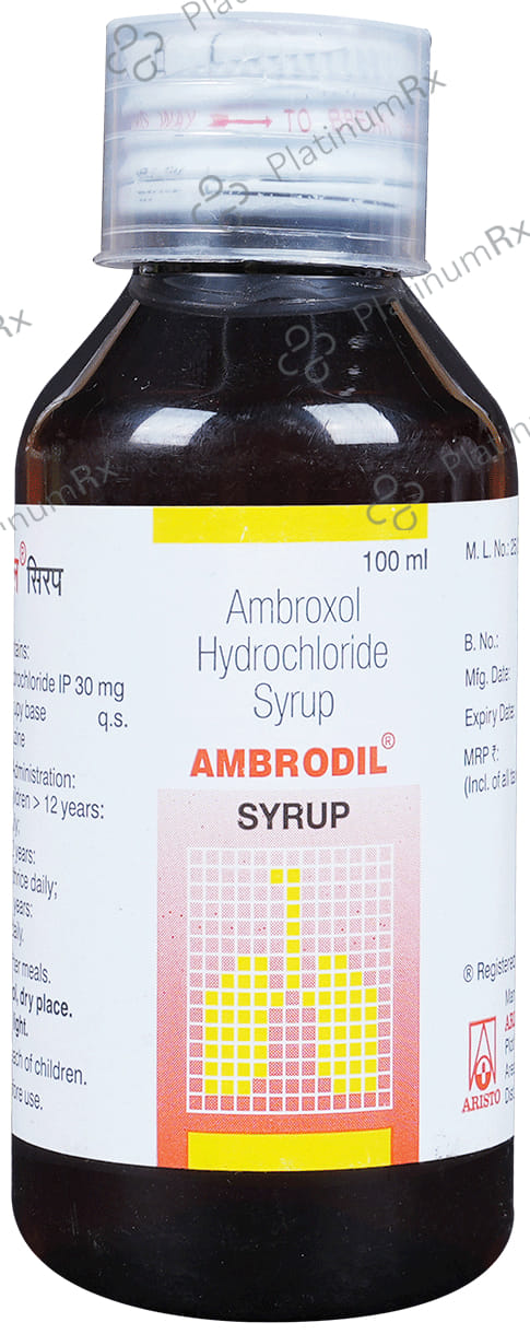 Ambrodil 30mg Syrup 100ml