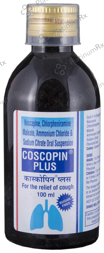 Coscopin Plus Oral Suspension