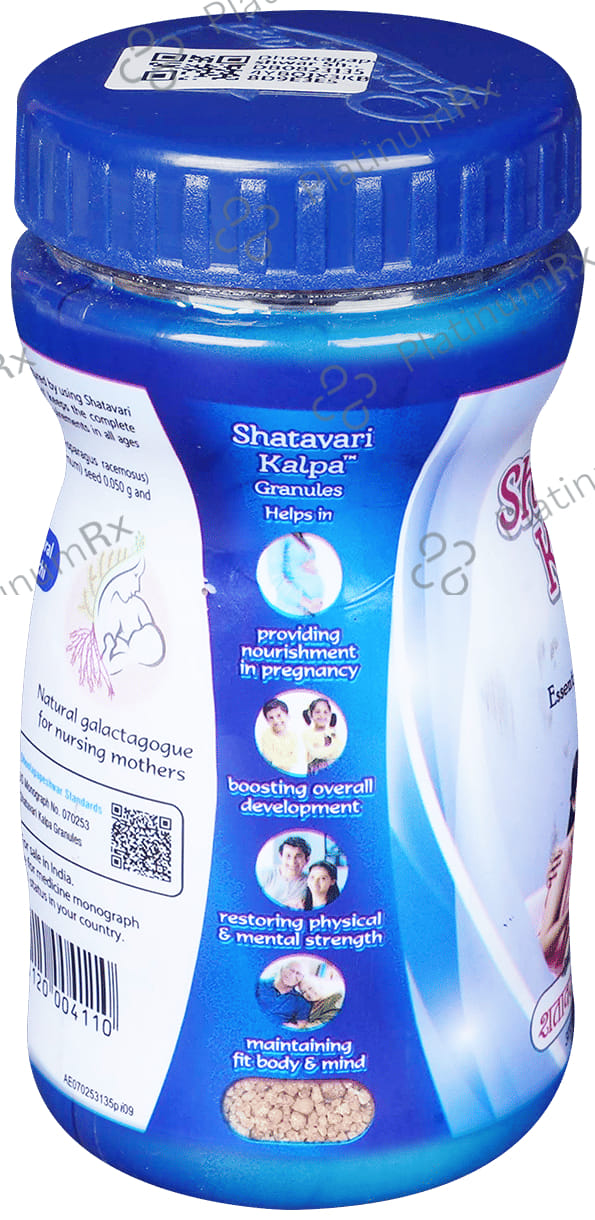 Dhootapapeshwar Shatavari Kalpa Granules - For Immunity & Antioxidant Benefits 125 gm