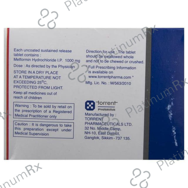 Dibeta SR 1gm Tablet 10s