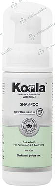 Koala No Rinse Shampoo with Foam