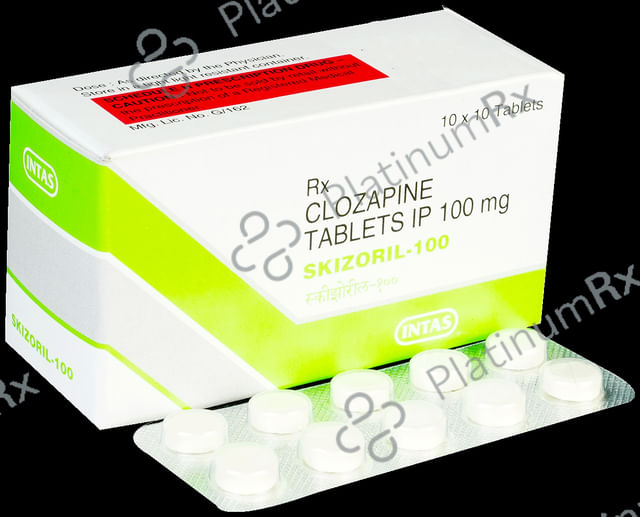 Skizoril 100mg Tablet 10s