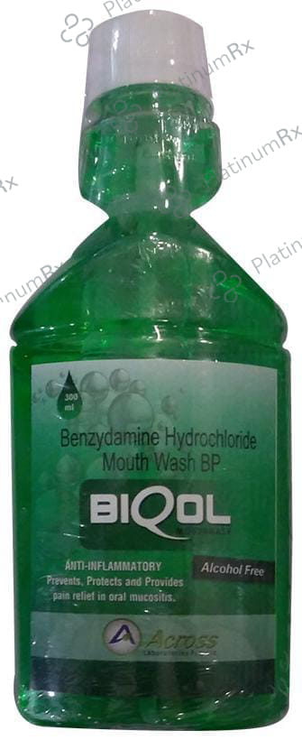 Biqol Mouth Wash Alcohol Free
