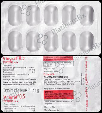 Vingraf 0.5 Capsule