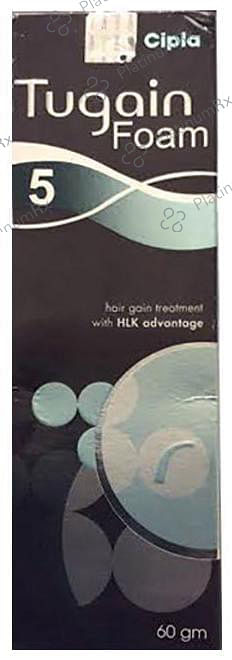 Tugain 5% Foam Solution 60gm