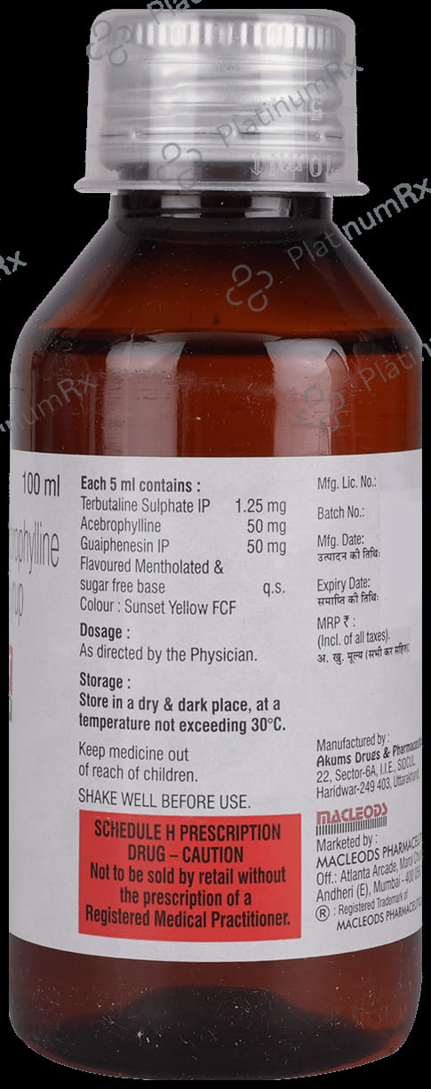 Rapitus XT Syrup 100ml
