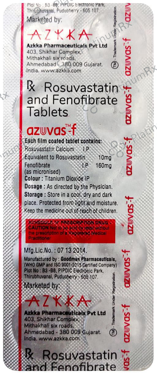 Azuvas 10- F Tablet