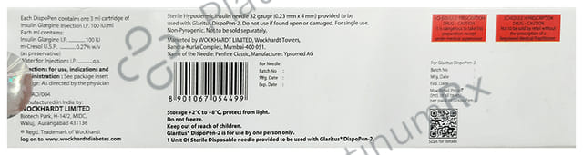 Glaritus (100 IU/ml) (1*3ml Disposable Pen)