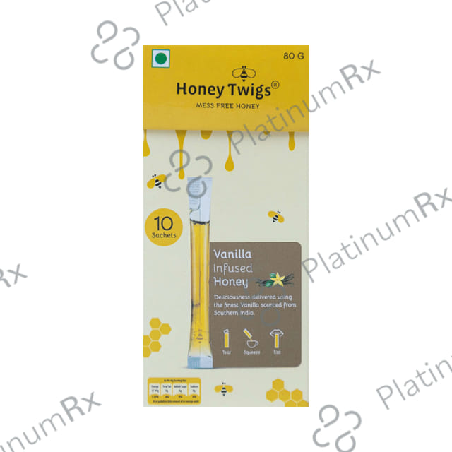 Honey Twigs Vanilla Infused Honey 80gm