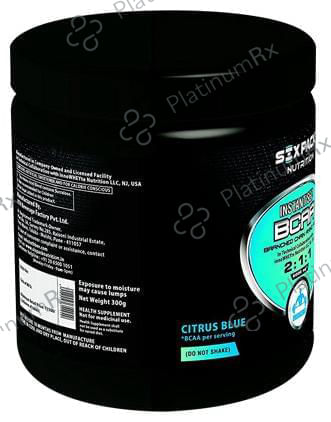 Sixpack Nutrition Instantised BCAA Citrus Blue
