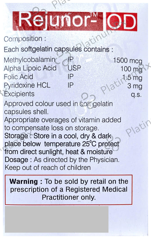 Rejunor OD Softgel Capsule 10s