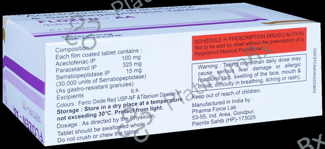 Flozen AA 100/325/15mg Tablet 10s