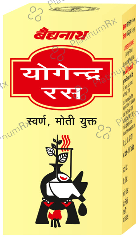 Baidyanath Yogendra Ras with Gold & Pearl - For Nutrition, Heart & Urinary Health