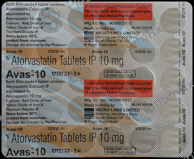 Avas 10mg Tablet 30s
