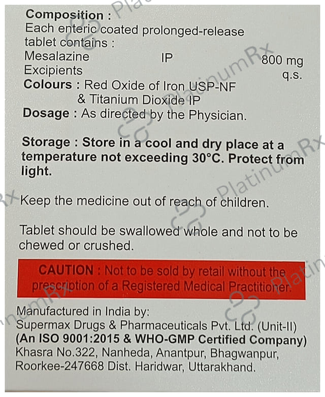 Zinlyf 800mg Tablet PR 10s