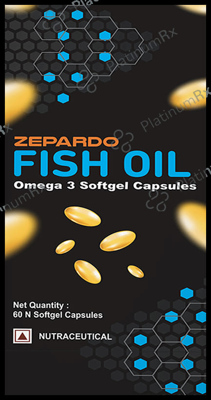 Zepardo Fish Oil Omega 3 Softgel Capsules