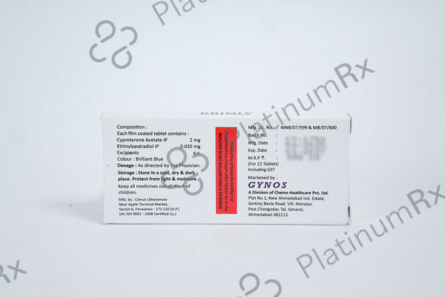 Krimly 2/0.035mg Tablet 21s