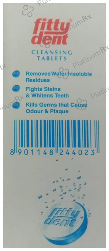 Fittydent Cleansing Tablet 4s