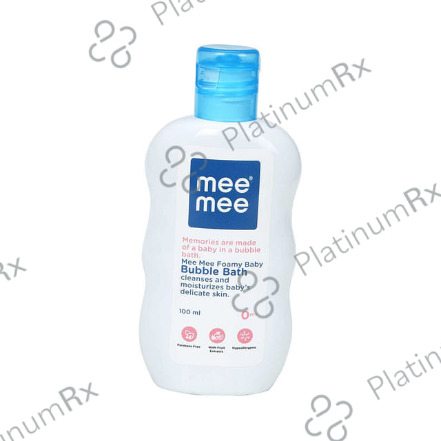 Mee Mee Foamy Baby Bubble Bath 100 Liquid