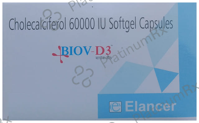Biov-D3 Softgel Capsule