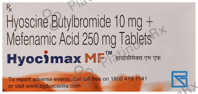 Hyocimax MF 10/250mg Tablet 10s
