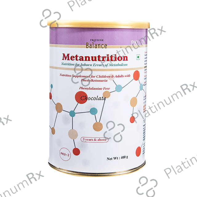 Pristine Balance Metanutrition PKU 2 (3 Years & Above) for Metabolism - Flavour Powder Chocolate