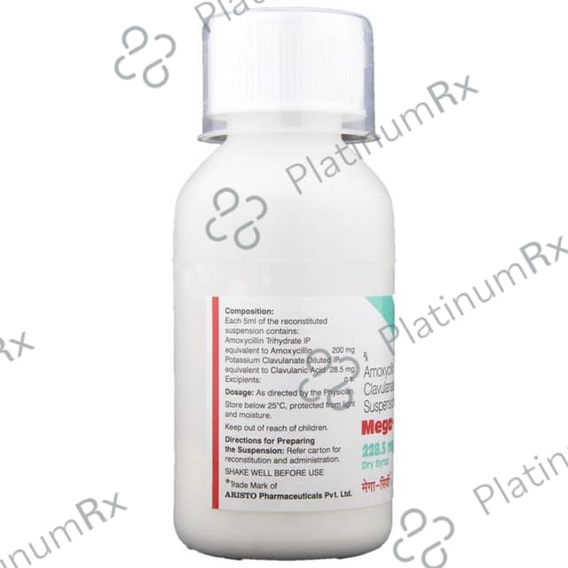 Mega CV 228.5mg Dry Syrup 60ml