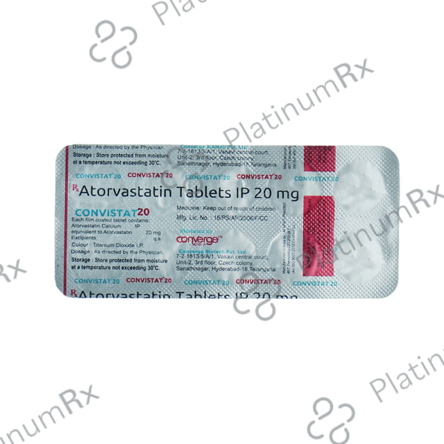 Convistat 20 Tablet