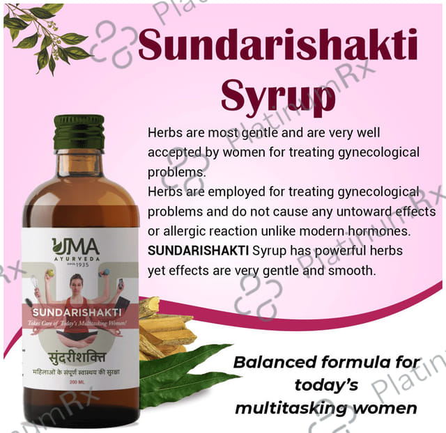 Uma Ayurveda Sundarishakti Syrup