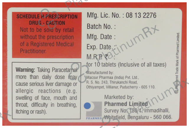 Triactin 8/100/325mg Tablet 10s