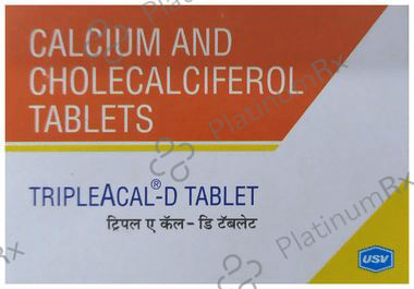 TripleACal D 150mg/500IU Tablet 10s