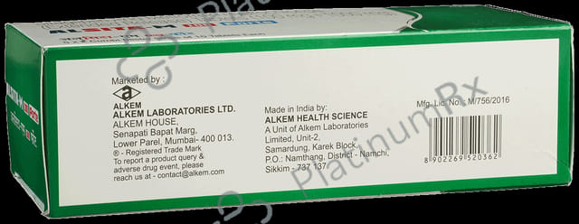 Alsita M Forte 1000/100mg Tablet ER 10s