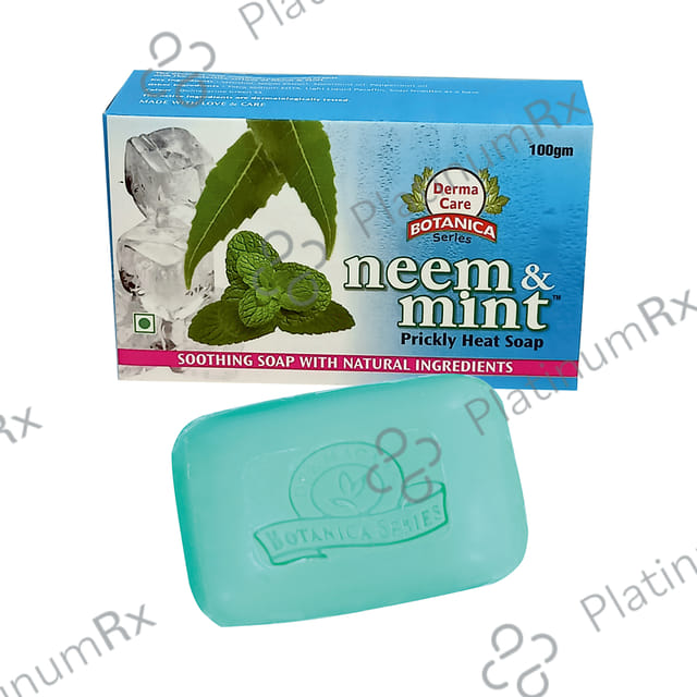 PIL Neem & Mint Prickly Heat Soap (100gm Each) 4 units