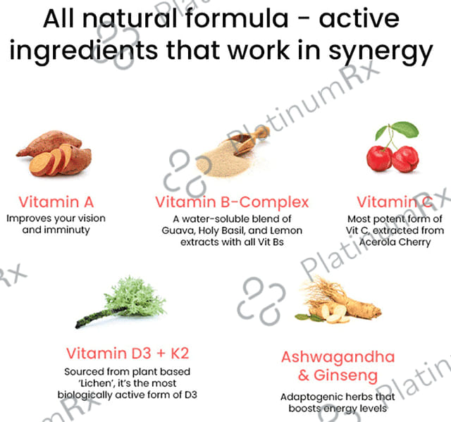 Wellbeing Nutrition Melts Into Multi Vitamins - Oral Thin Strip for Immunity - Sugar Free
