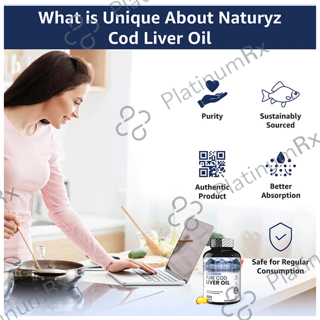 Naturyz Icelandic Pure Cod Liver Oil Capsule 90s