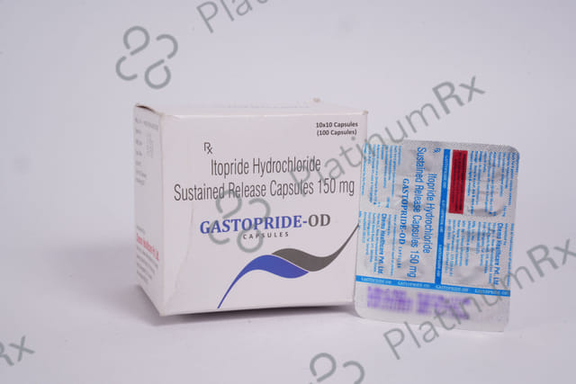 Gastopride Od 150mg Capsule 10s