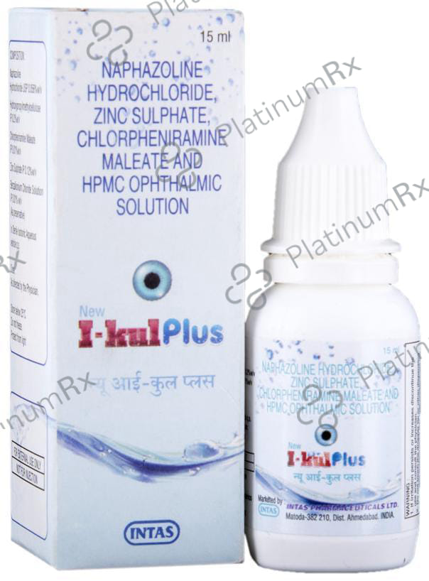 New I-Kul Plus Ophthalmic Solution 15 Ophthalmic Solution