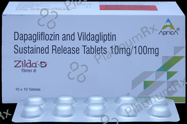 Zilda D 10/100mg Tablet 10s