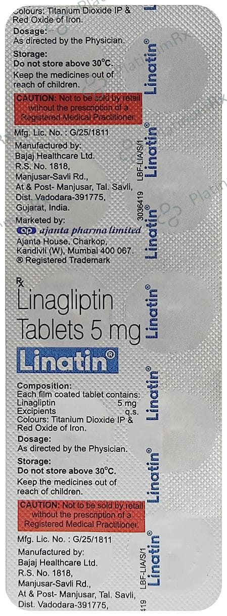 Linatin 5mg Tablet 10s