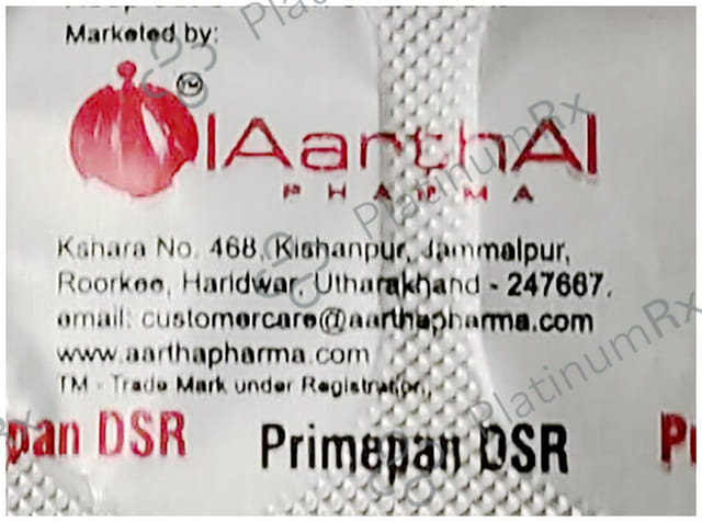 Primepan D 30/40mg Capsule SR 10s