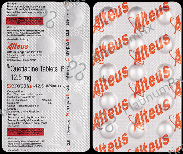 Seropax 12.5mg Tablet 15s